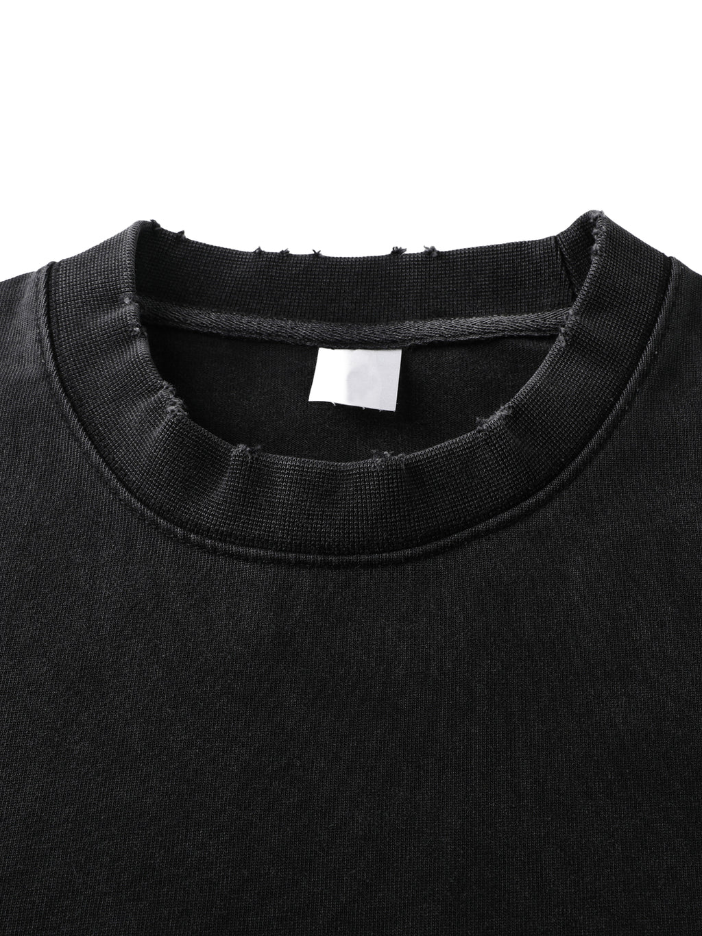 THROUGH THE GLASS | Vintage Black Wash Heavyweight Tee