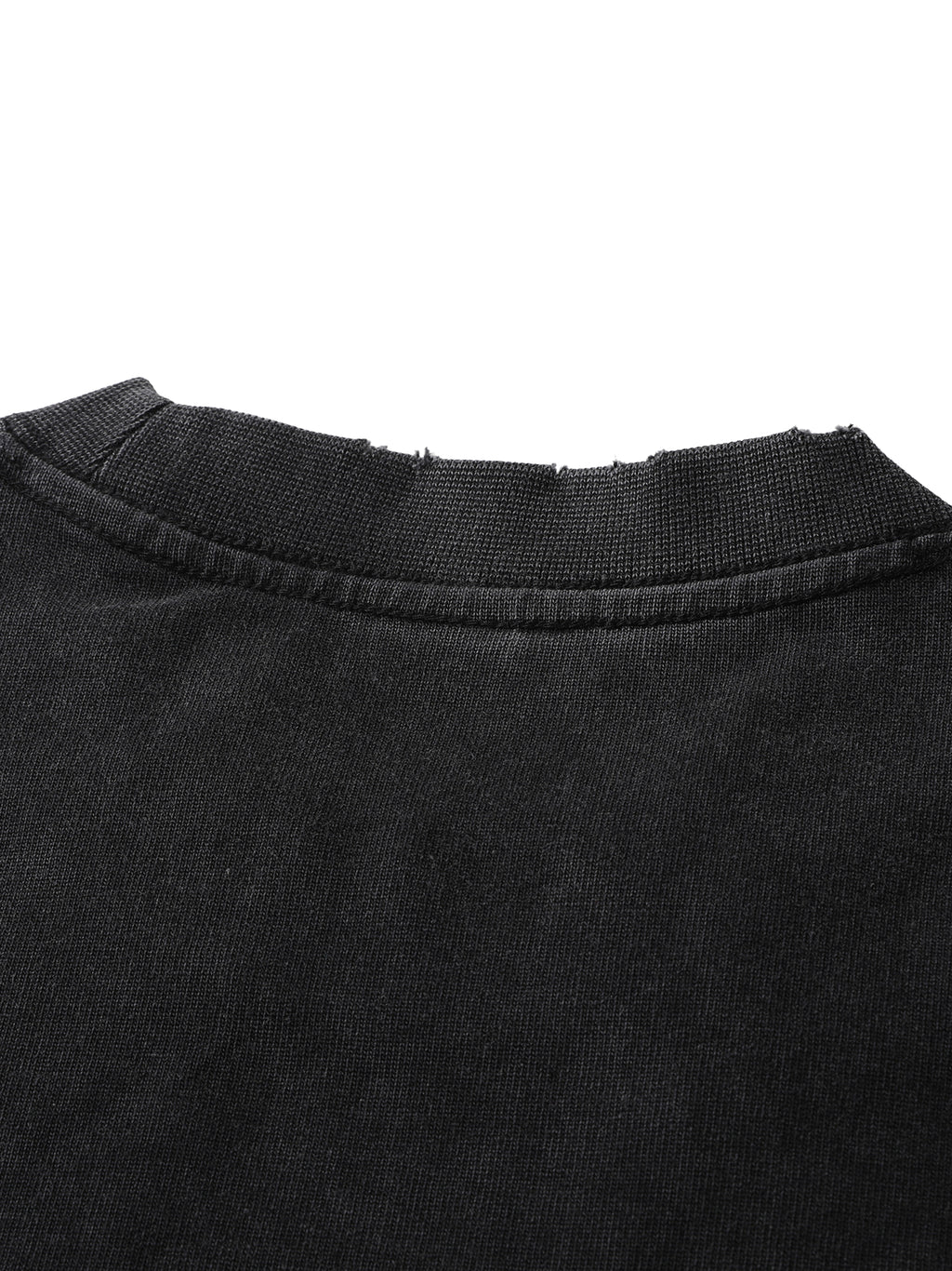 THROUGH THE GLASS | Vintage Black Wash Heavyweight Tee