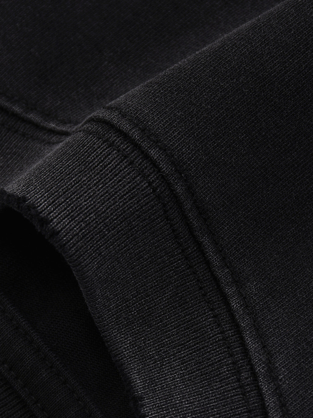 The One Long Sleeve Tee – Black (Distressed)