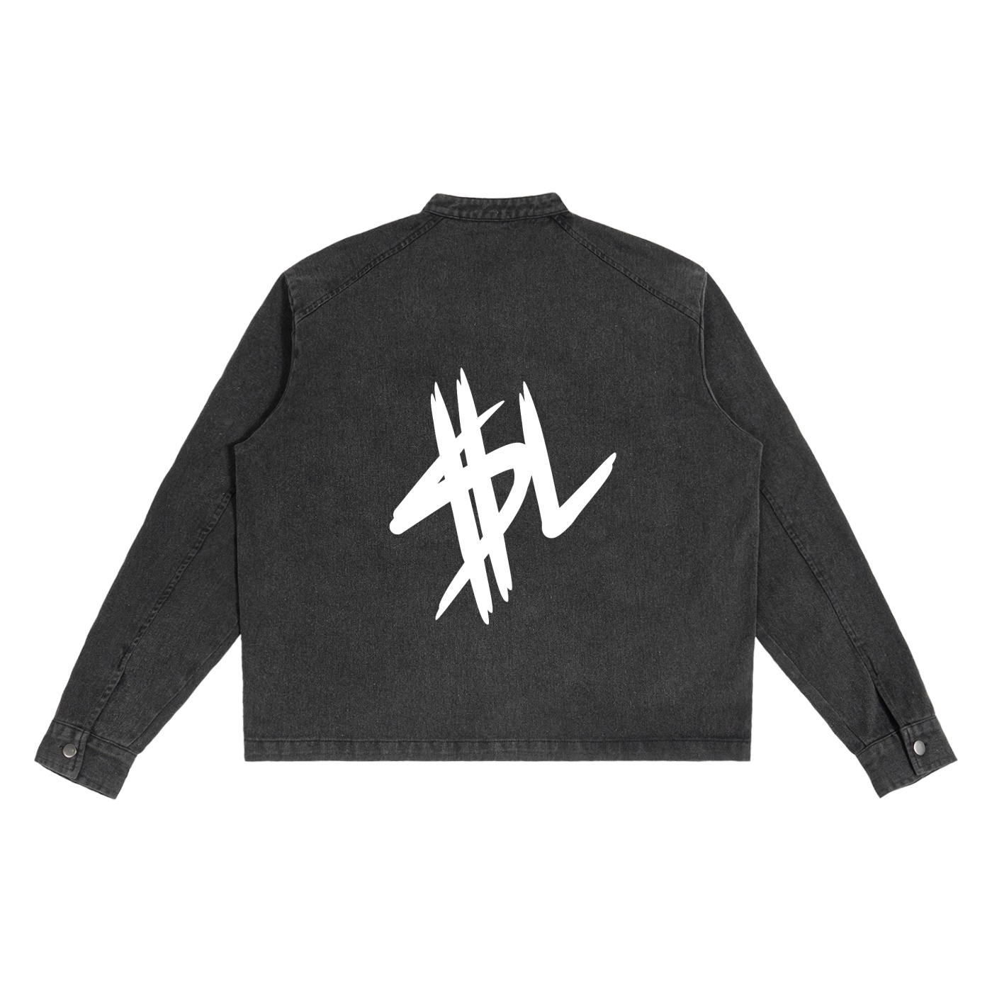 DENIM VINTAGE WASHED JACKET - Image 2