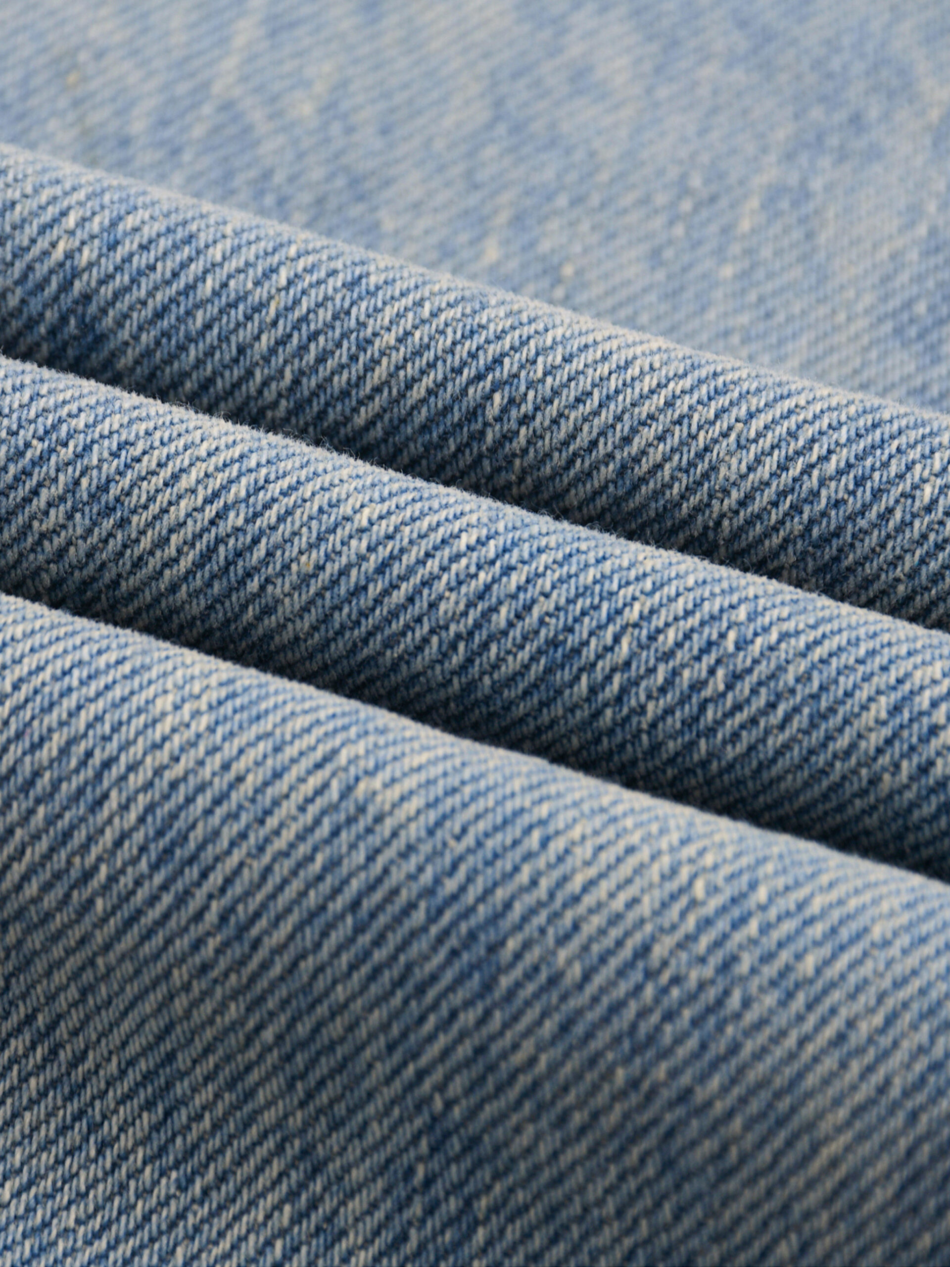 SUN FADE RAW HEM DENIM JEANS - Image 7